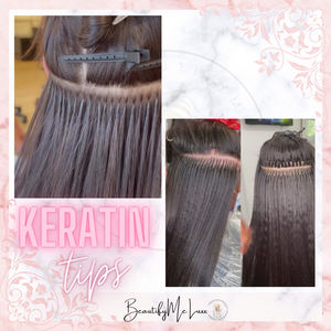 Extensions Keratin Tips